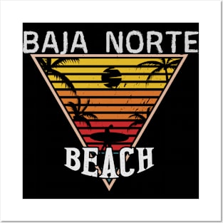 Beach day in Baja Norte Posters and Art